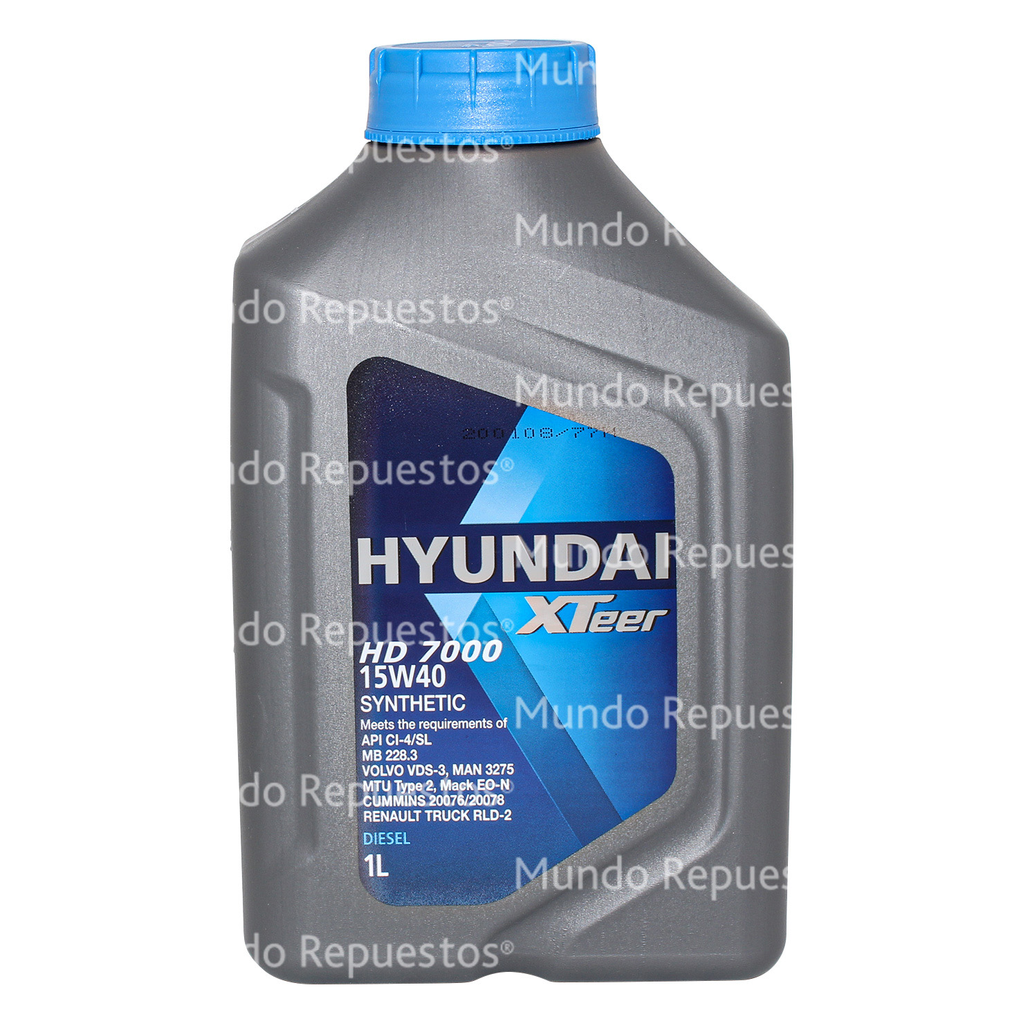 Aceite para motor 5W30 Hyundai Xteer Sintetico Diesel Ultra C3 Dpf - 1