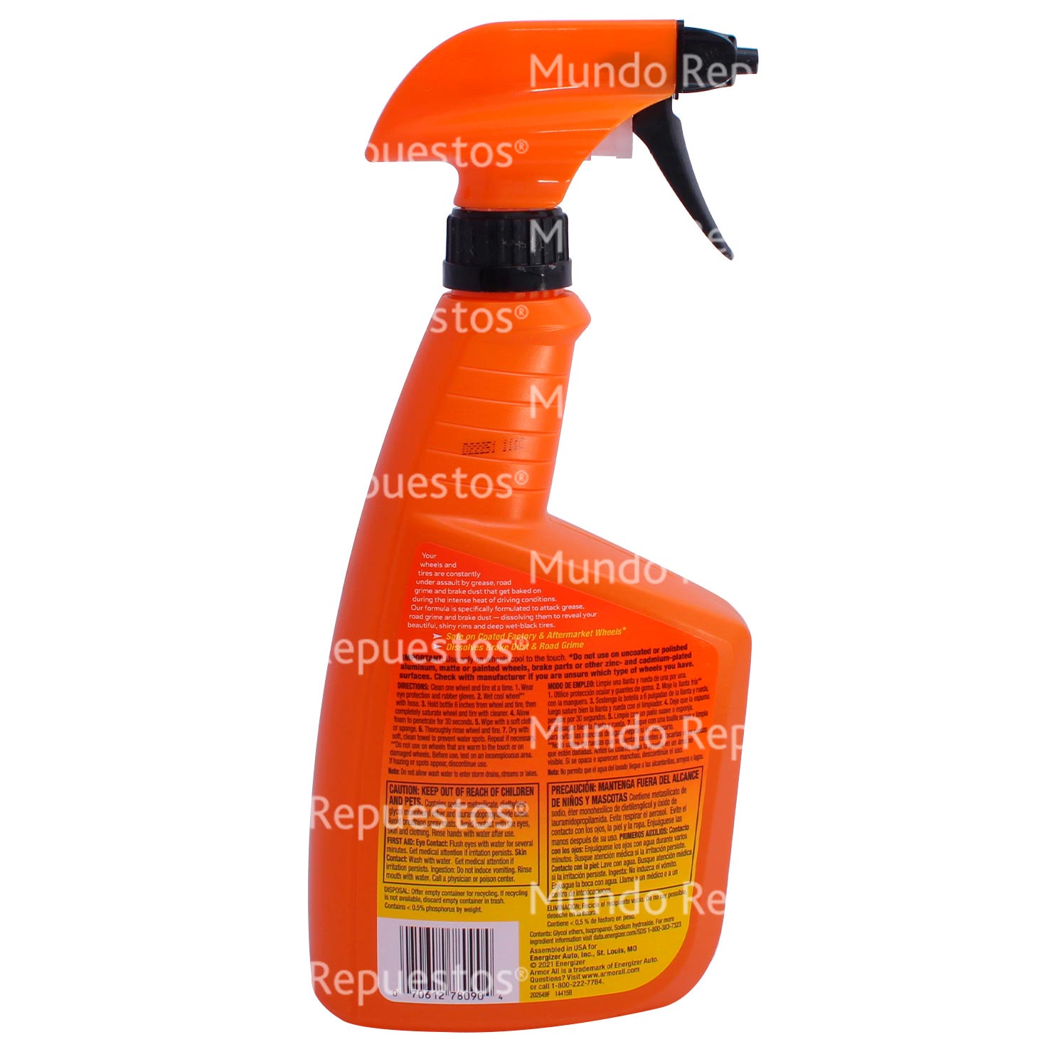 Limpiador de llantas spray 200 ml