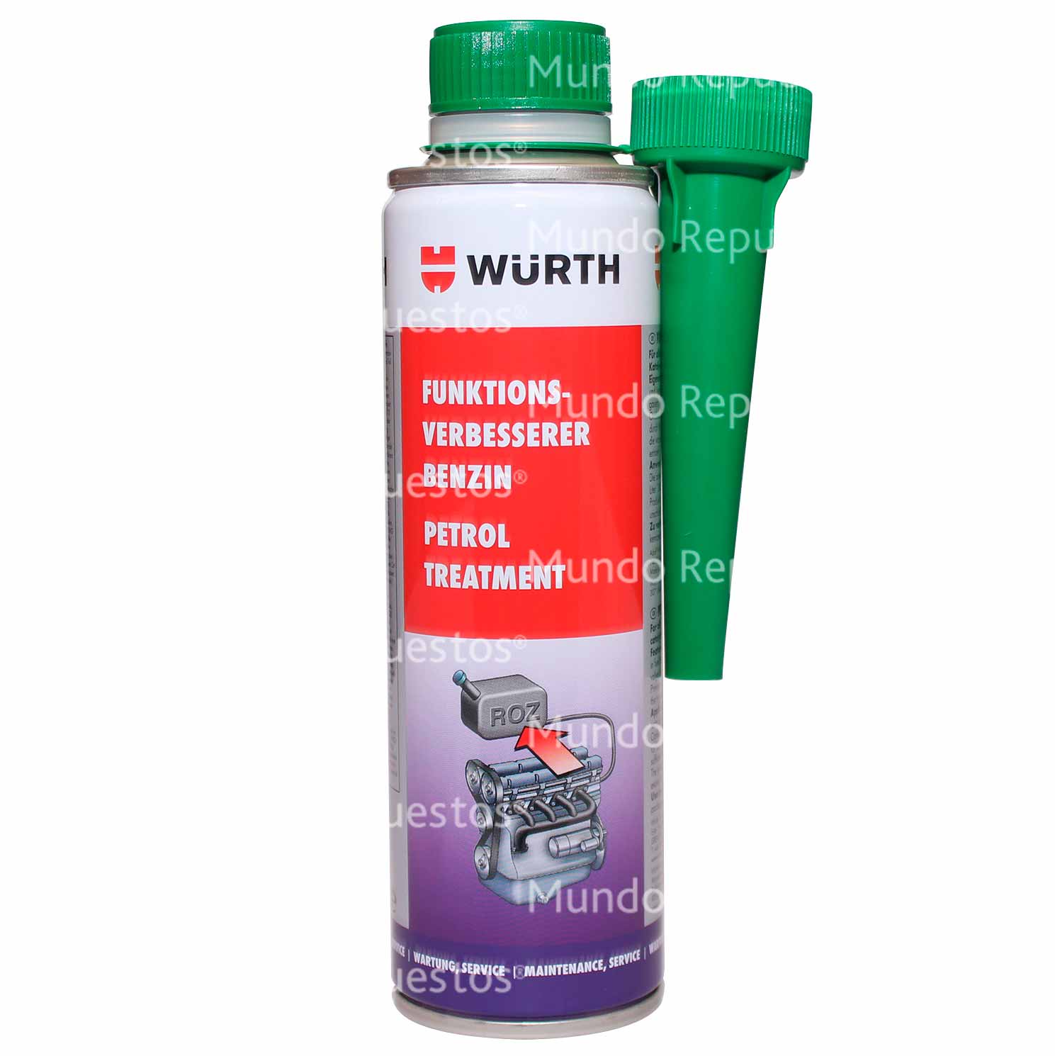 Limpiador Filtro Partículas Diesel Dpf Wurth / 400 Ml. X 2