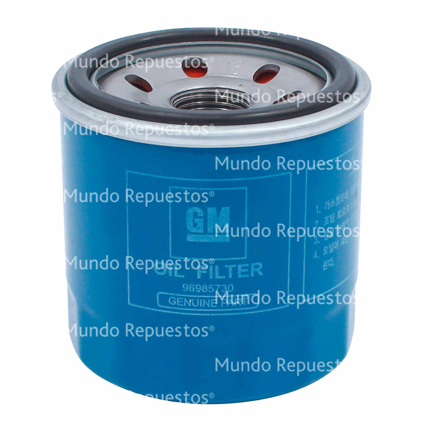 Filtro de Aceite w6885 7300mm diámetro 6700mm marca Gm original disponible en Mundo Repuestos