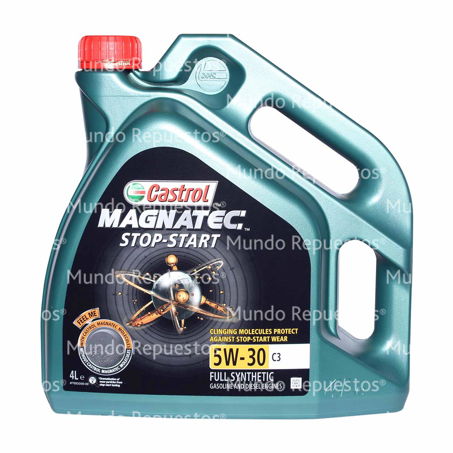 Aceite Motor 5W-30 marca Castrol disponible en Mundo Repuestos