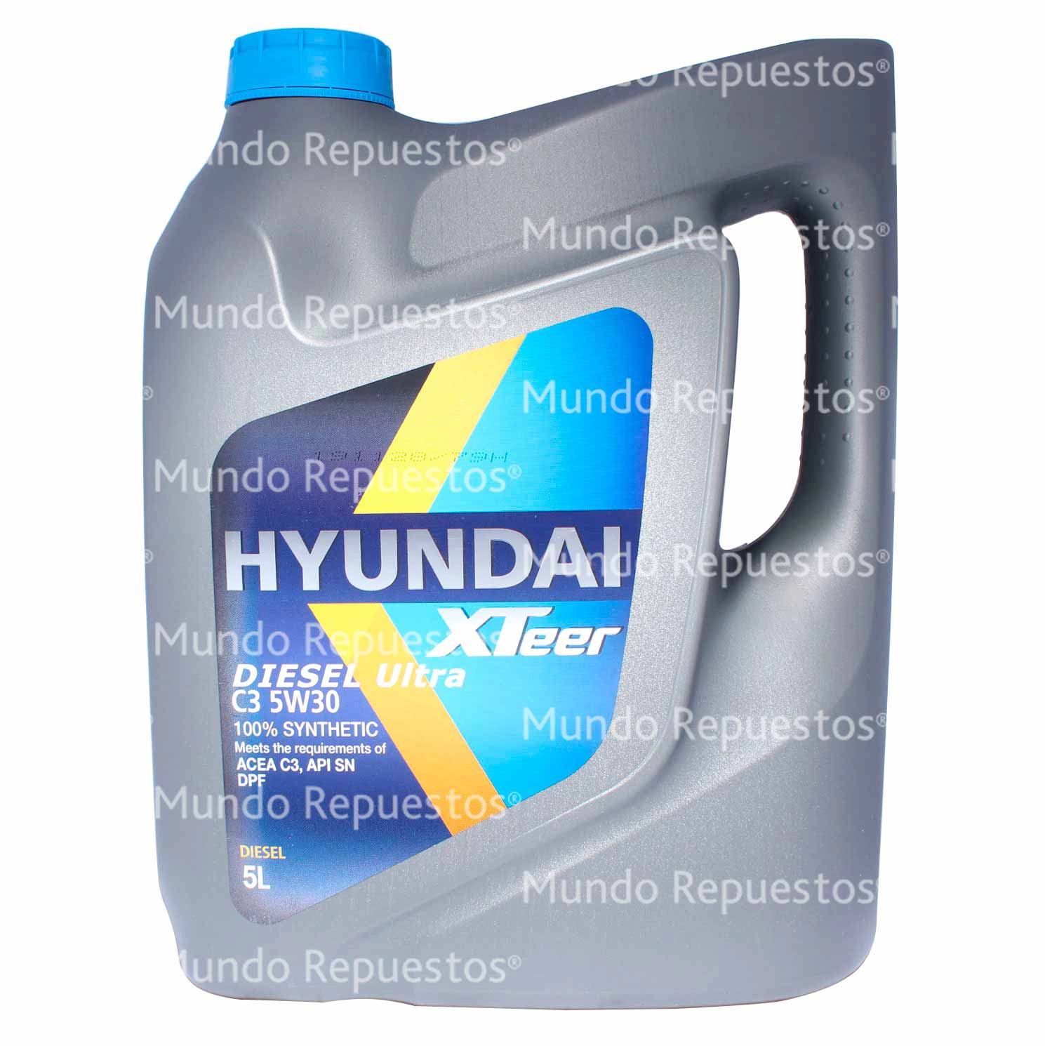 Aceite Motor 5W-30 marca Hyundai xteer disponible en Mundo Repuestos