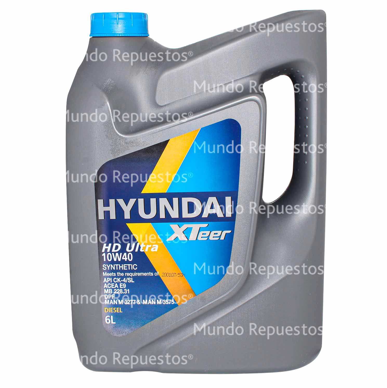 Aceite Motor 10W-40 marca Hyundai xteer disponible en Mundo Repuestos