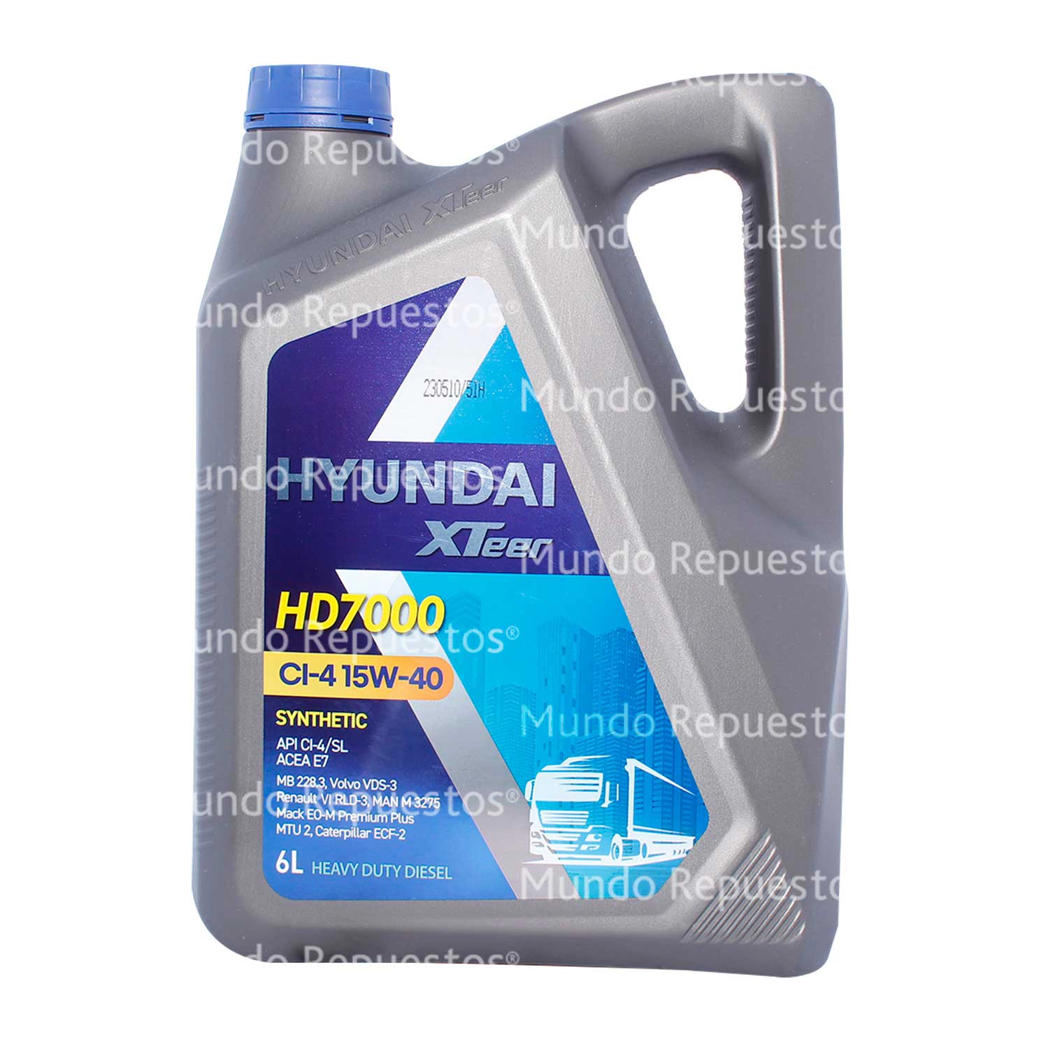 Aceite marca Hyundai xteer disponible en Mundo Repuestos