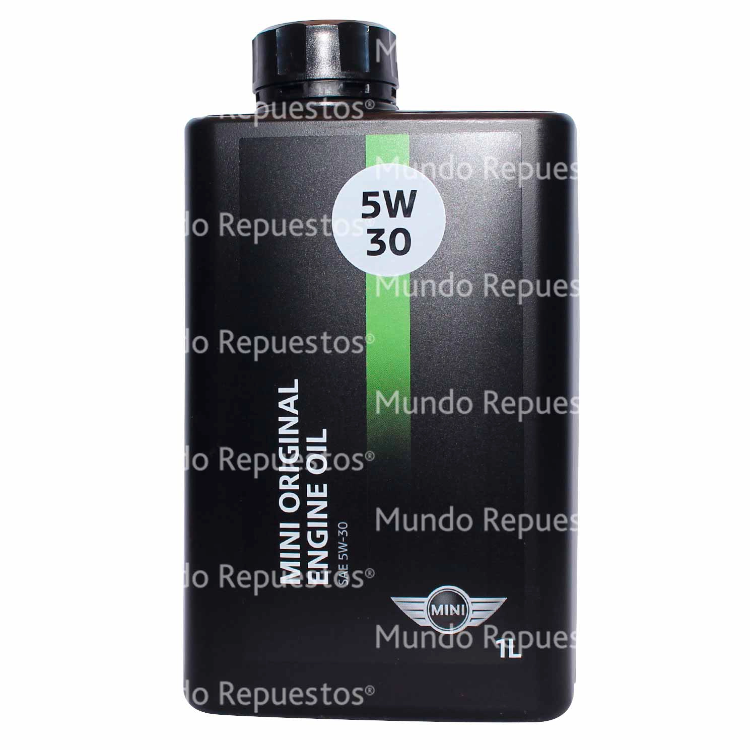 Aceite Motor 5W-30 marca Mini disponible en Mundo Repuestos