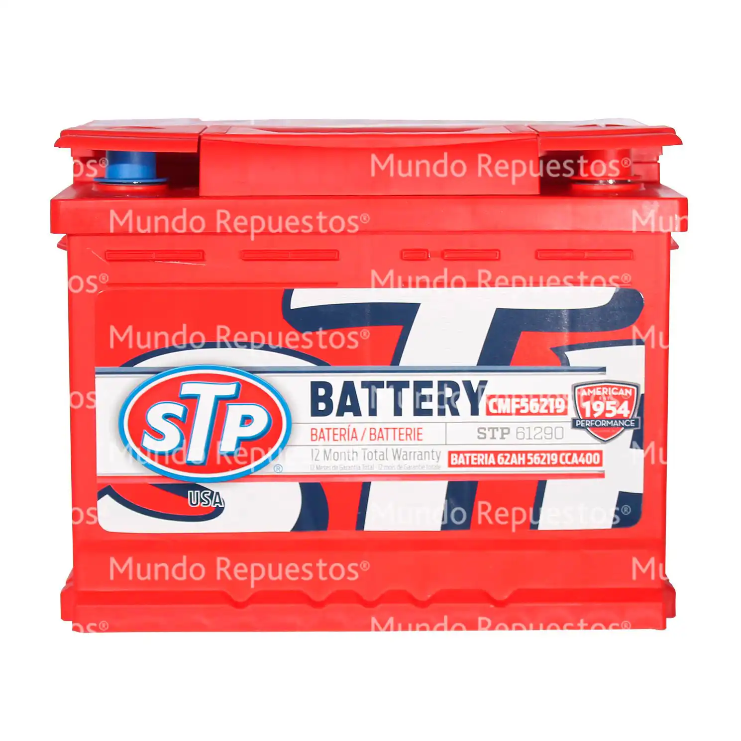 Batería para Auto de 62 Amperes