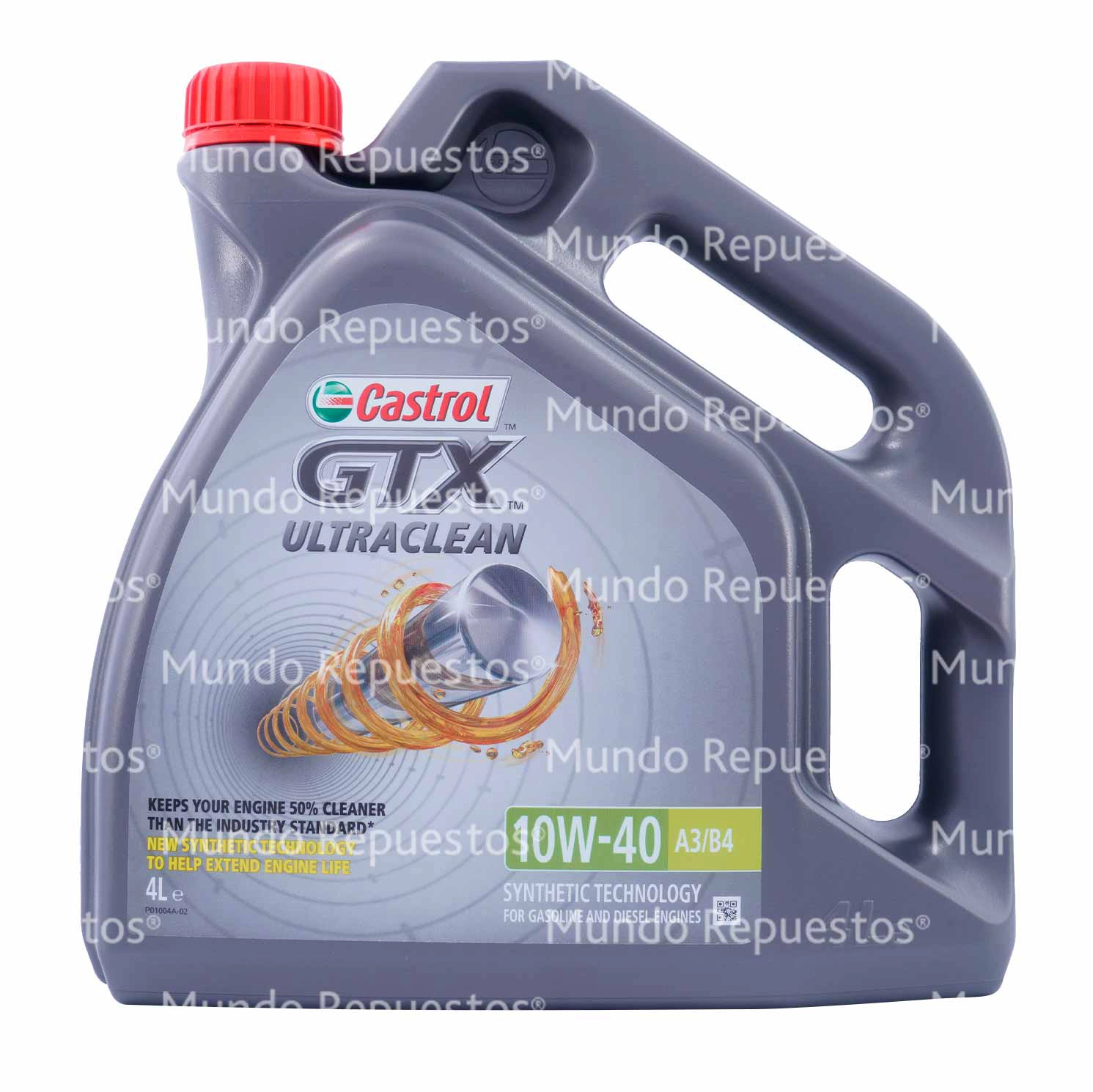 Aceite marca Castrol disponible en Mundo Repuestos