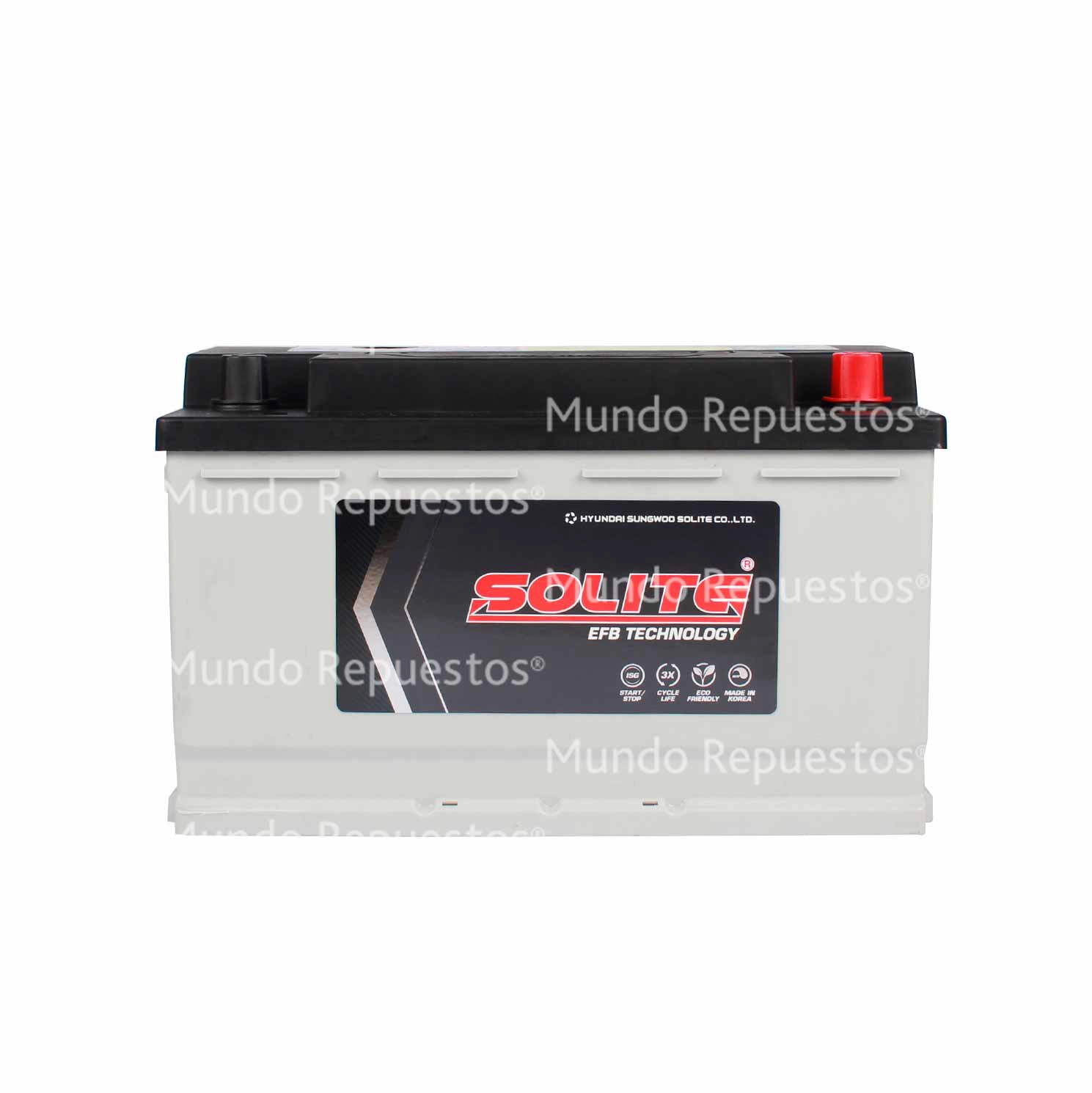 Batería para Auto de 80 Amperes