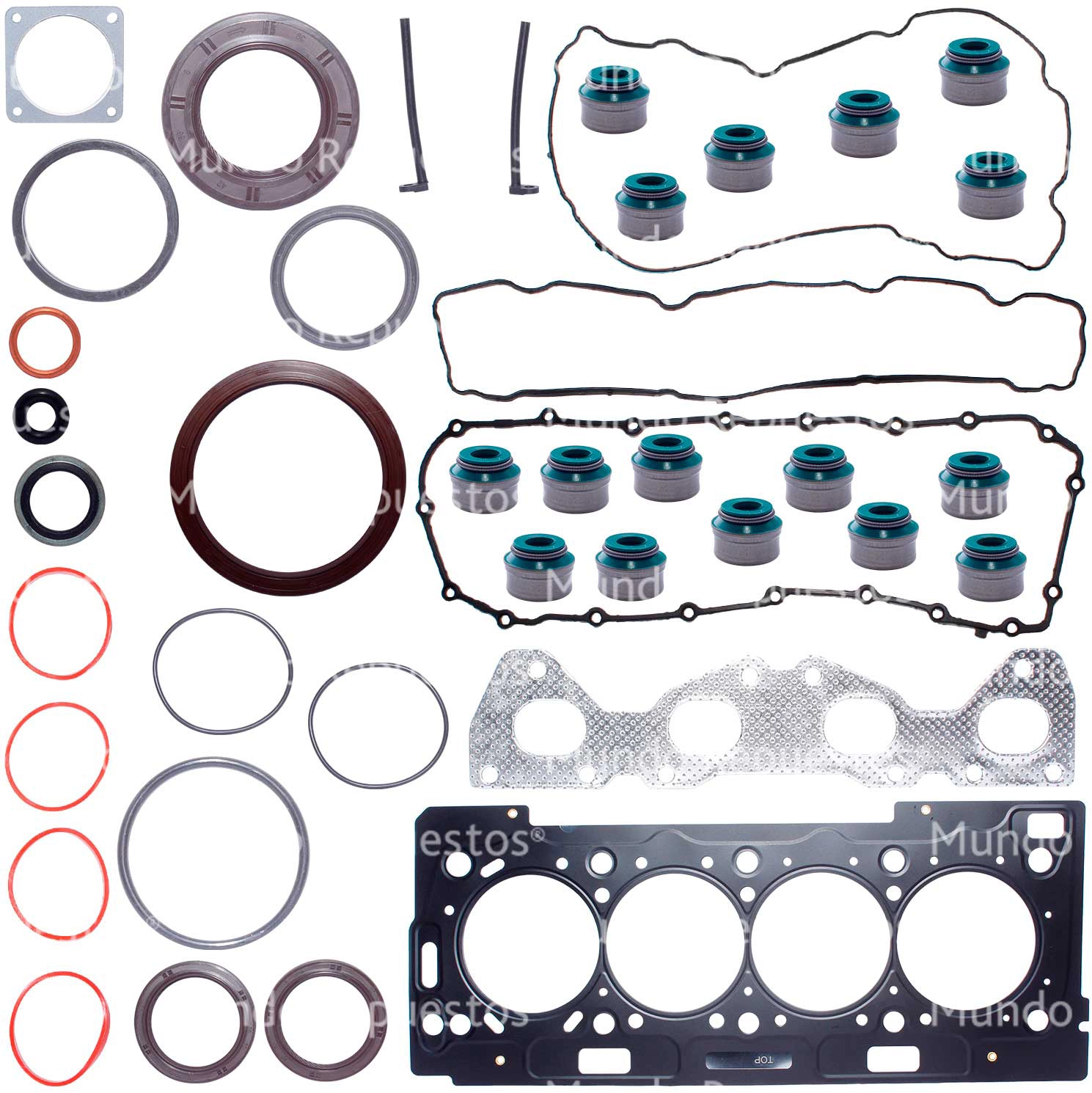 Juego Empaquetadura de Motor empaquetadura culata kit marca Toto disponible en Mundo Repuestos