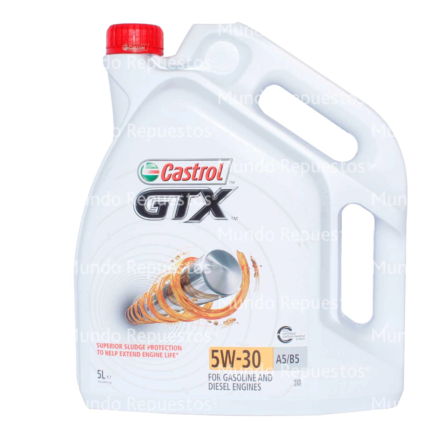 Aceite Motor 5W-30 marca Castrol disponible en Mundo Repuestos