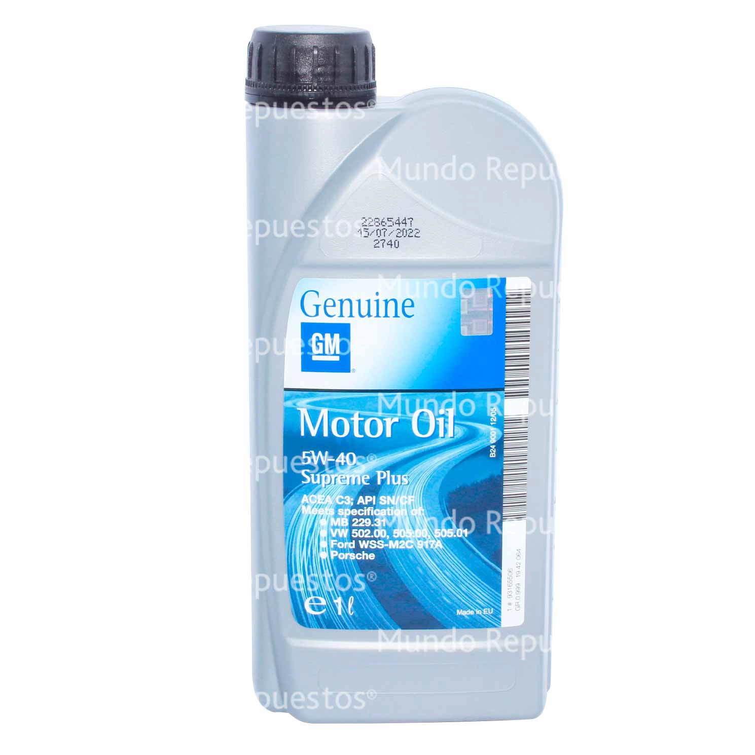 Aceite Motor 5W-40