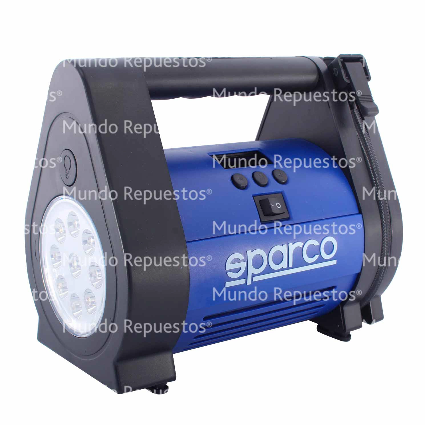 Compresor de Aire para Auto marca Sparco disponible en Mundo Repuestos