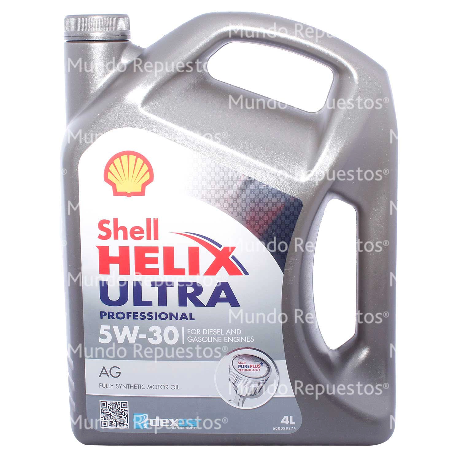 Aceite Motor 5W-30 marca Shell disponible en Mundo Repuestos