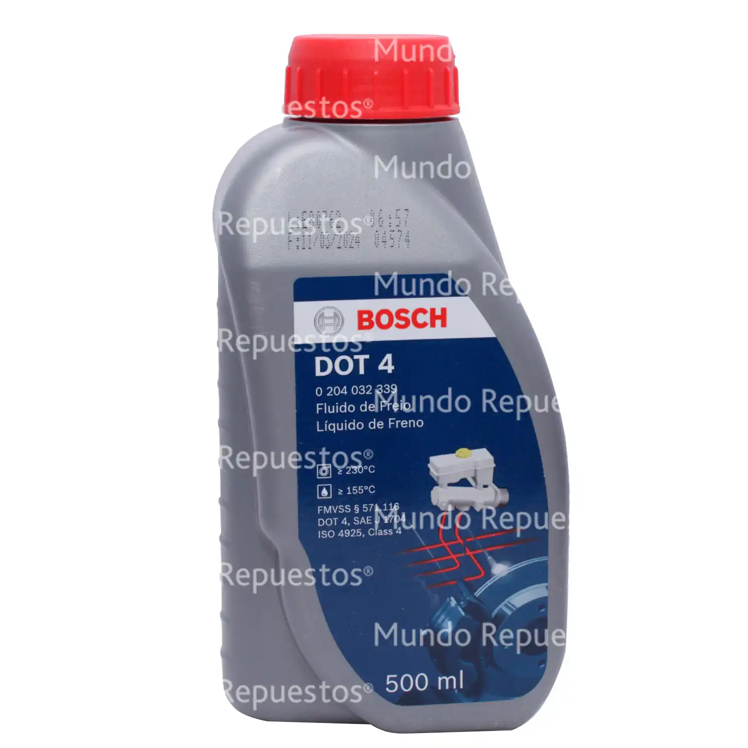 Líquido de Frenos DOT 4 500 ML