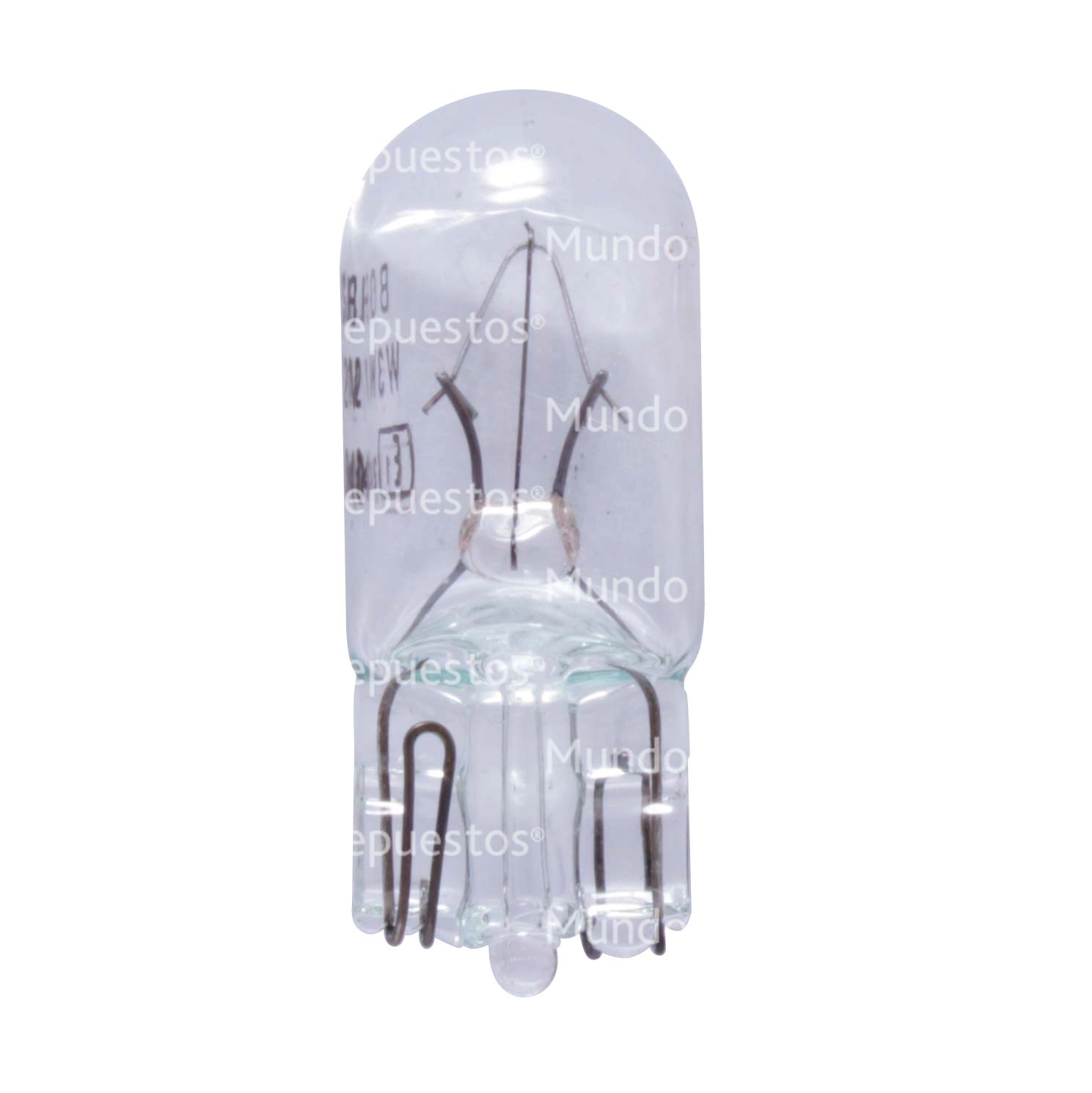 Ampolleta Para Auto T10 12V 3W Base W2.1X9.5D