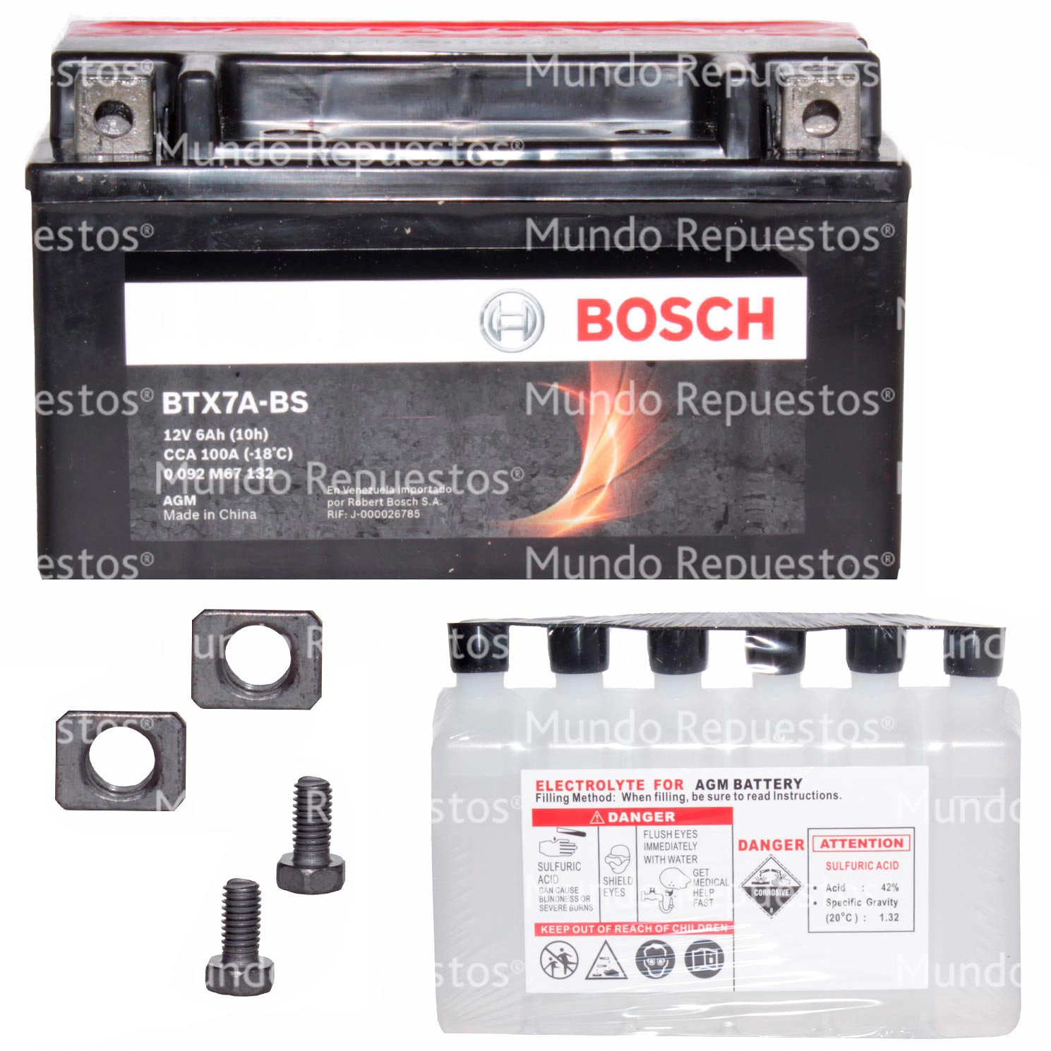 Batería para Auto 6 Amperes