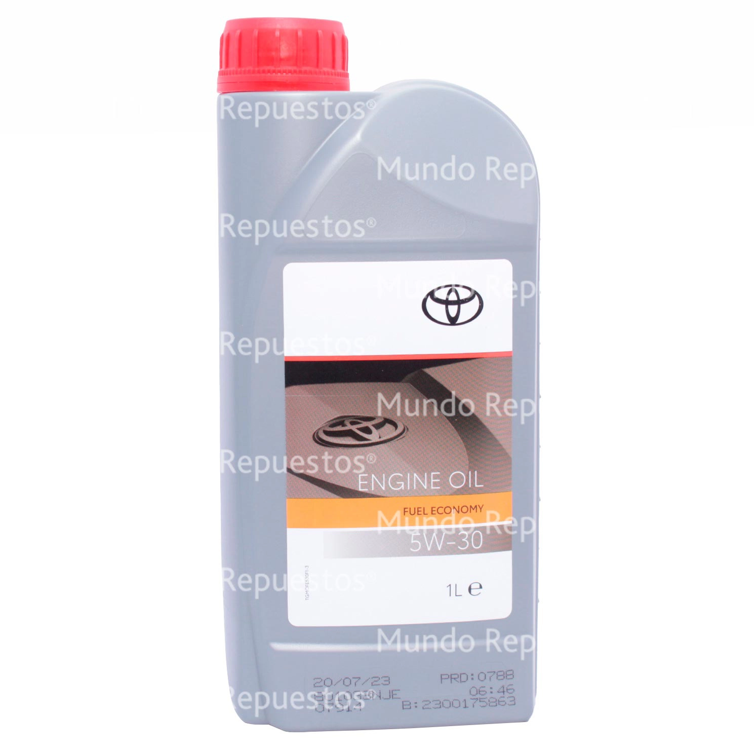 Aceite Motor 5W-30 marca Toyota original disponible en Mundo Repuestos