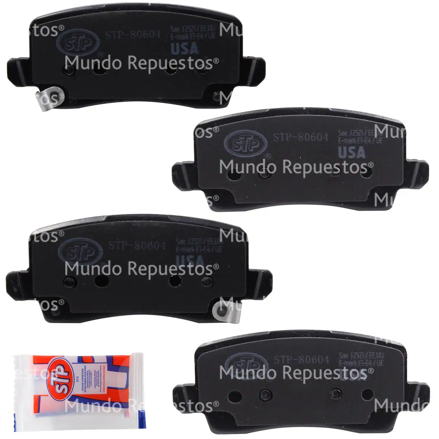 Juego pastillas de freno TraseraS HIGH CARBON