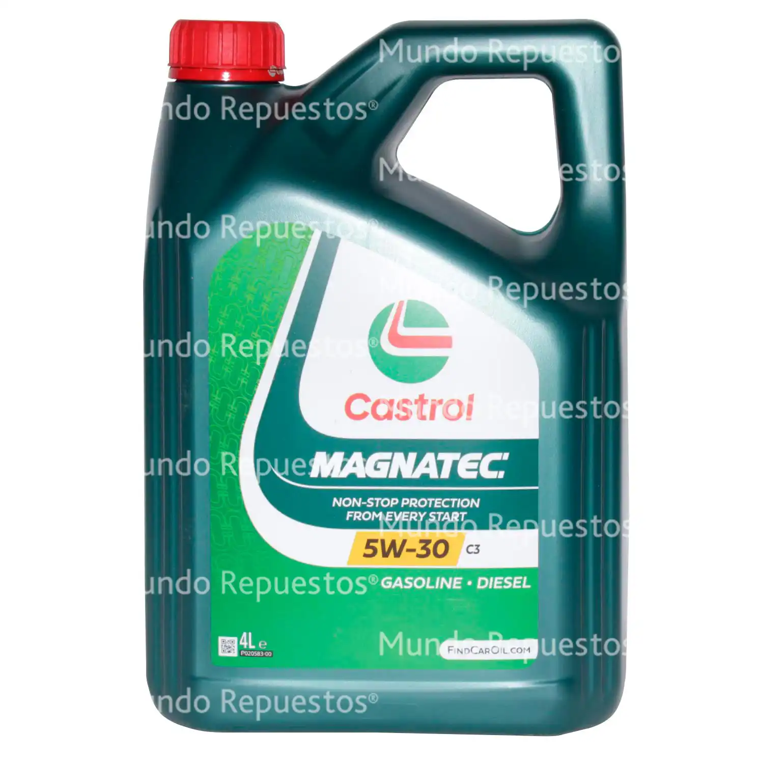 Aceite Motor 5W-30 marca Castrol disponible en Mundo Repuestos